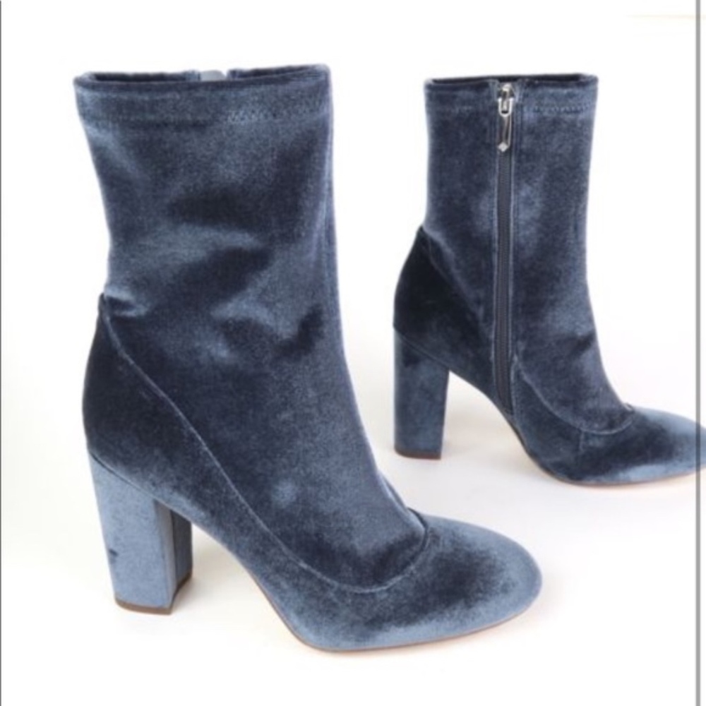 Sam Edelmam Velvet Calexa Sock Bootie NEW $140